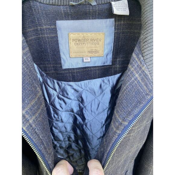 Powder River By Panhandle Wool Full Zip Jacket Size 2XL - Picture 12 of 12